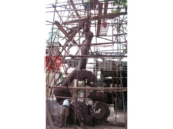 女娲补天泥稿制作