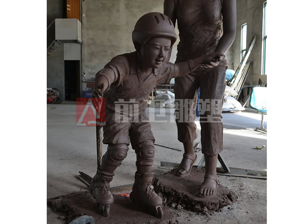 无锡金马景观绿化人物群雕