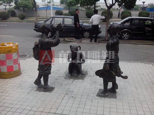 无锡金马景观绿化人物群雕